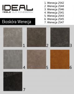 Ideal Meble próbnik eko-skóra Wenecja