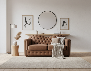 Sofa Chesterfield z funkcją spania Mondelebrity 3 os.