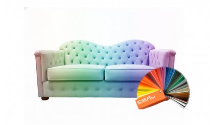 Sofa Chesterfield z funkcją spania Mondelebrity 3 os.
