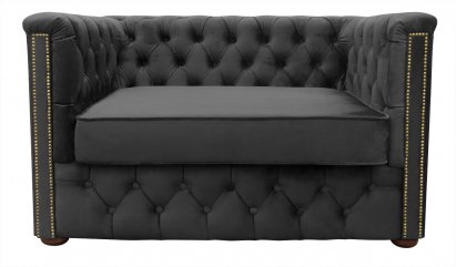 Sofa Rozkładana Mała Chesterfield Celebrity z funkcją spania codziennego 2 os.