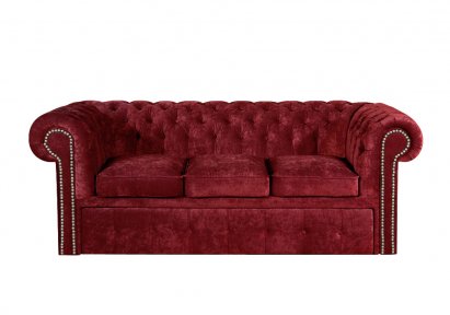 Sofa Chesterfield Original Classic plusz Plus rozkładana 3 os.