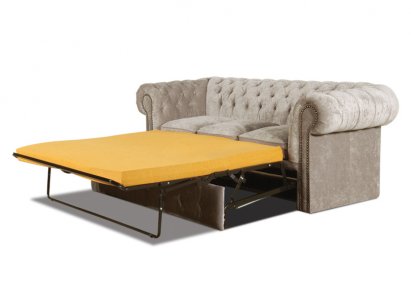 Sofa Chesterfield Original Classic plusz Plus rozkładana 3 os.