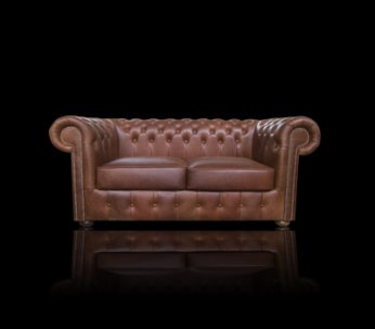 Sofa Chesterfield Classic XL Old skórzana 2 os