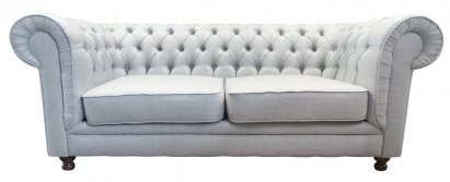 Sofa Chesterfield w tkaninie Lady 3 os