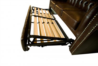 Sofa Chesterfield Original Classic Plus skórzana rozkładana 3 os.