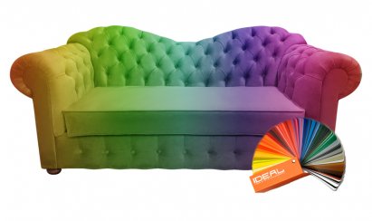 Sofa Chesterfield z funkcją spania Mondo 2 os.