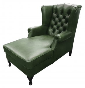 Szezlong Chesterfield Coventry skóra