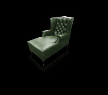 Szezlong Chesterfield Coventry skóra
