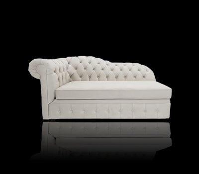 Szezlong rozkładany Chesterfield Normal 3 os.