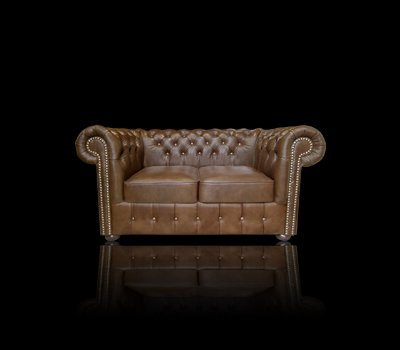 Sofa Chesterfield Original Classic XL skórzana 2 os.
